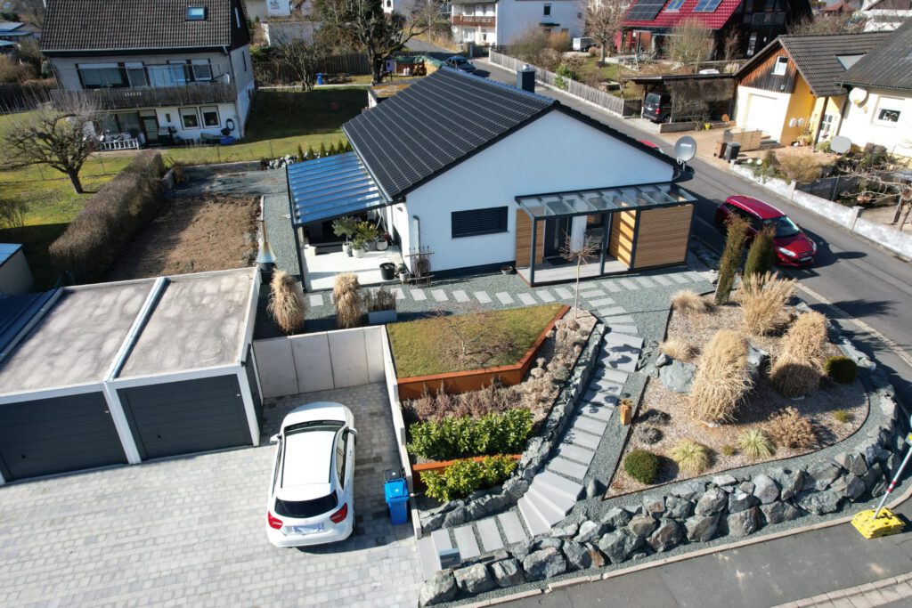Verkaufter Neubau-Bungalow in Himmelkron in moderner Massivbauweise